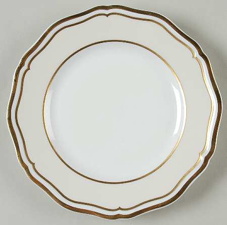 Polka Ivory Bread & Butter Plate