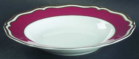 Polka Red 9" Individual Pasta Bowl