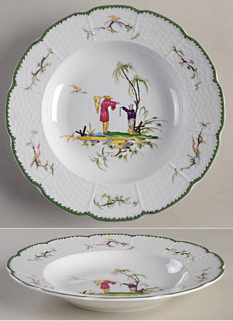 Si Kiang Large Rim Soup Bowl by Raynaud