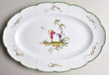 Si Kiang 14" Oval Serving Platter