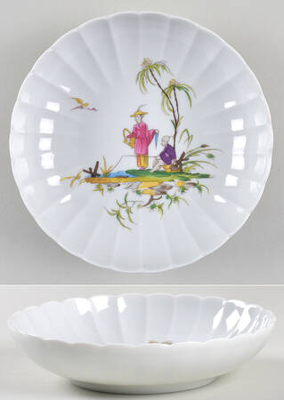 Si Kiang 6" Scalloped Bowl