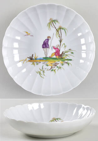 Si Kiang 6" Scalloped Bowl
