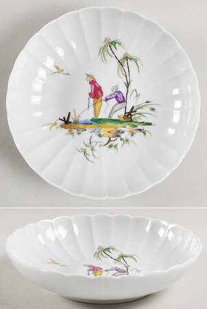 Si Kiang 6" Scalloped Bowl