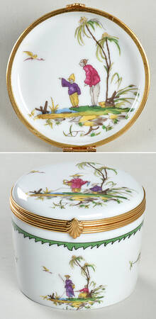 Si Kiang Round Hinged Box