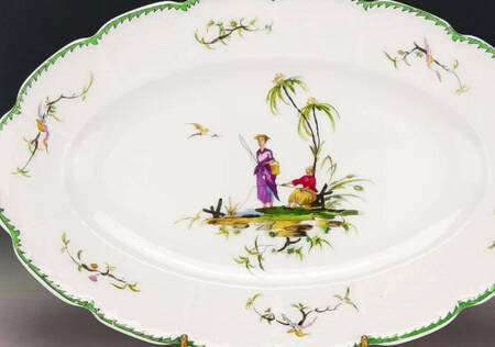 Si Kiang 14" Oval Serving Platter