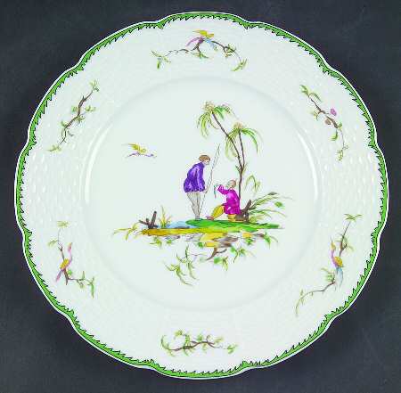 Si Kiang Dessert Luncheon Plate