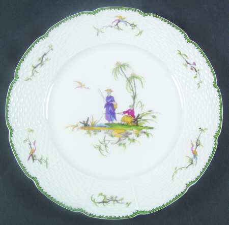 Si Kiang Large Dinner Plate by Raynaud