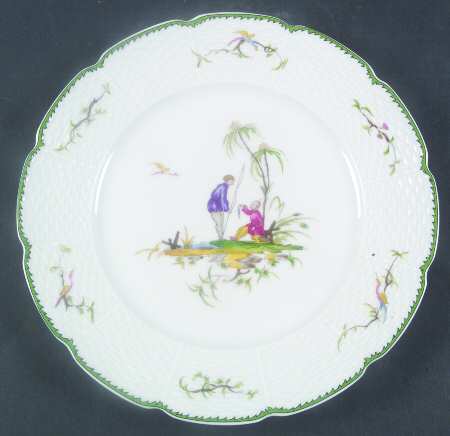 Si Kiang Large Dinner Plate by Raynaud