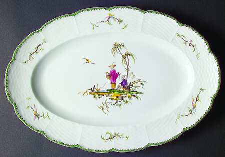 Si Kiang 14" Oval Serving Platter