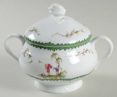 Si Kiang Sugar Bowl & Lid