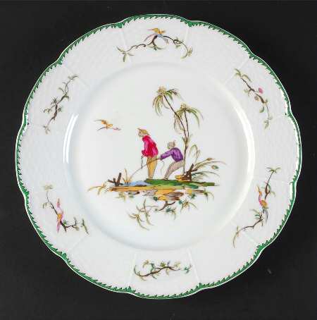 Si Kiang Luncheon Plate by Raynaud