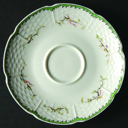 Si Kiang Saucer for Flat Demitasse Cup by Raynaud