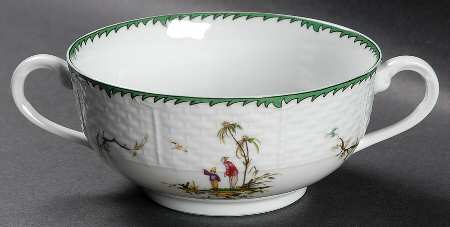 Si Kiang Flat Cream Soup Bowl