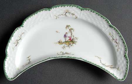 Si Kiang Crescent Salad Plate