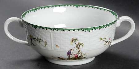 Si Kiang Flat Cream Soup Bowl