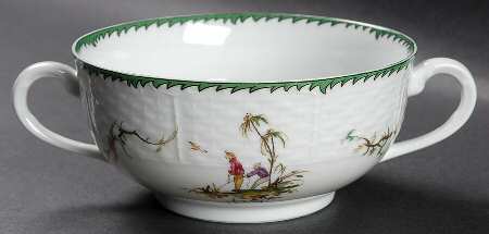Si Kiang Flat Cream Soup Bowl
