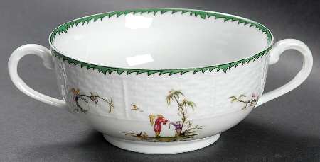 Si Kiang Flat Cream Soup Bowl