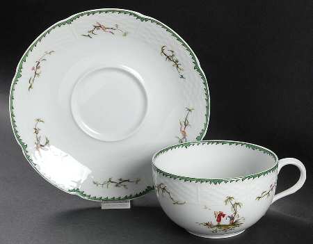 Si Kiang Breakfast Cup & Saucer Set