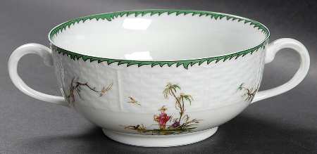 Si Kiang Flat Cream Soup Bowl
