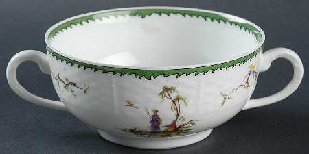 Si Kiang Flat Cream Soup Bowl