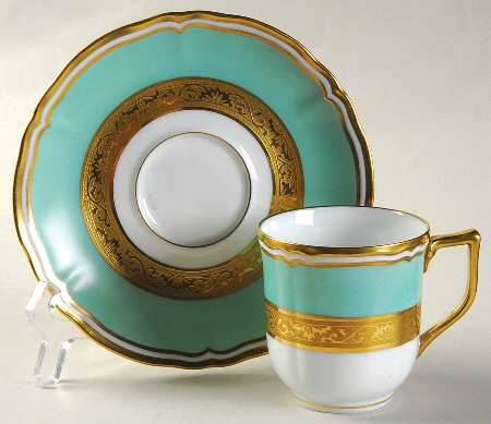 Turenne Flat Demitasse Cup & Saucer Set