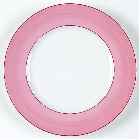 Pareo Pink (No Monograms) Dessert Luncheon Plate