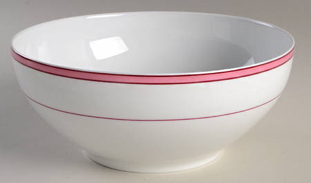 Tropic Pink (No Monogram) 10" Large Salad Serving Bowl