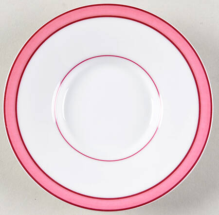 Tropic Pink (No Monogram) Saucer for Demitasse Cup