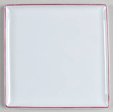 Tropic Pink (No Monogram) 7" Square Plate
