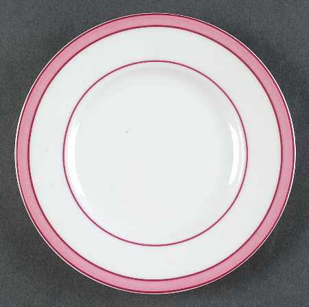 Tropic Pink (No Monogram) Bread & Butter Plate
