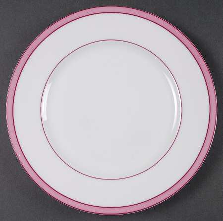 Tropic Pink (No Monogram) Dessert Luncheon Plate