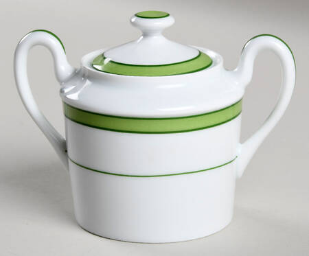 Tropic Green (No Monogram) Sugar Bowl & Lid