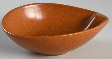 Raymor Terra Cotta (Glossy) Lugged Fruit/Dessert (Sauce) Bowl