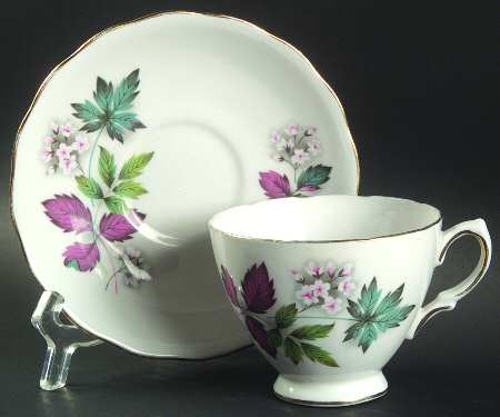 7974 Footed Cup & Saucer Set