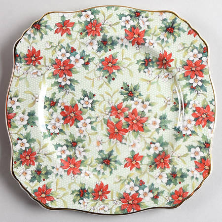 Christmas Chintz (Earthenware, Circa1995) Salad Plate
