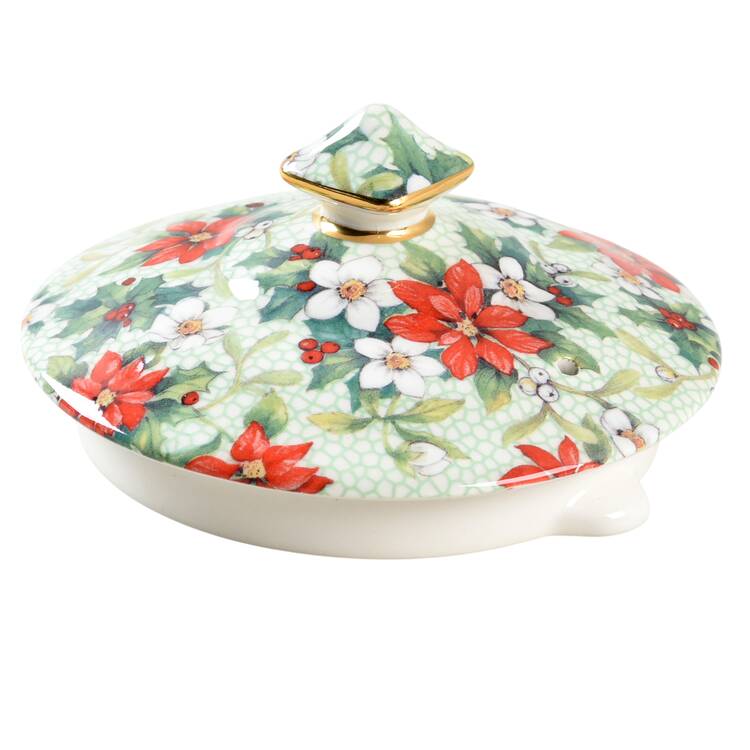 Christmas Chintz (Earthenware, Circa1995) Lid for Teapot