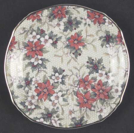 Christmas Chintz (Earthenware, Circa1995) Saucer