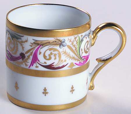 Rinceaux Flat Demitasse Cup