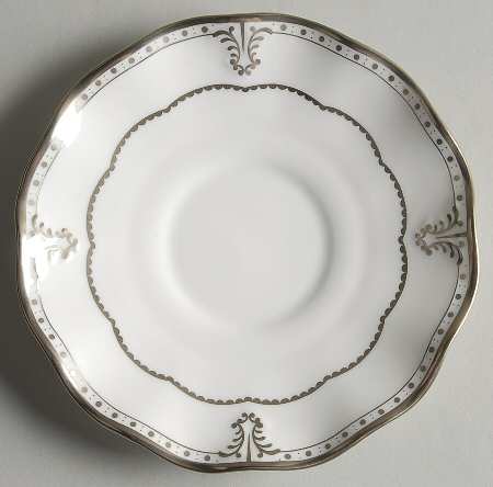 Elizabeth (Platinum Trim) Saucer