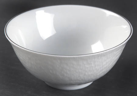 Mineral Platinum (All Glossy) Chinese Bowl