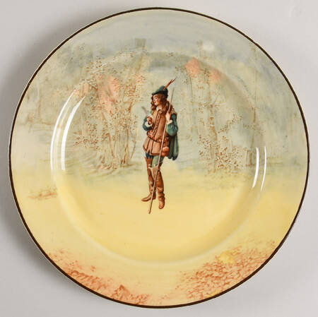 Shakespeare Series G (Earthenware) Luncheon Plate