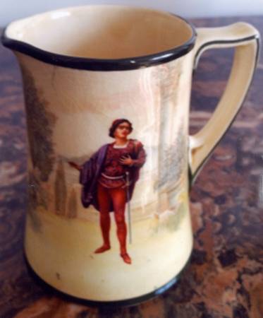 Shakespeare Series G (Earthenware) Creamer