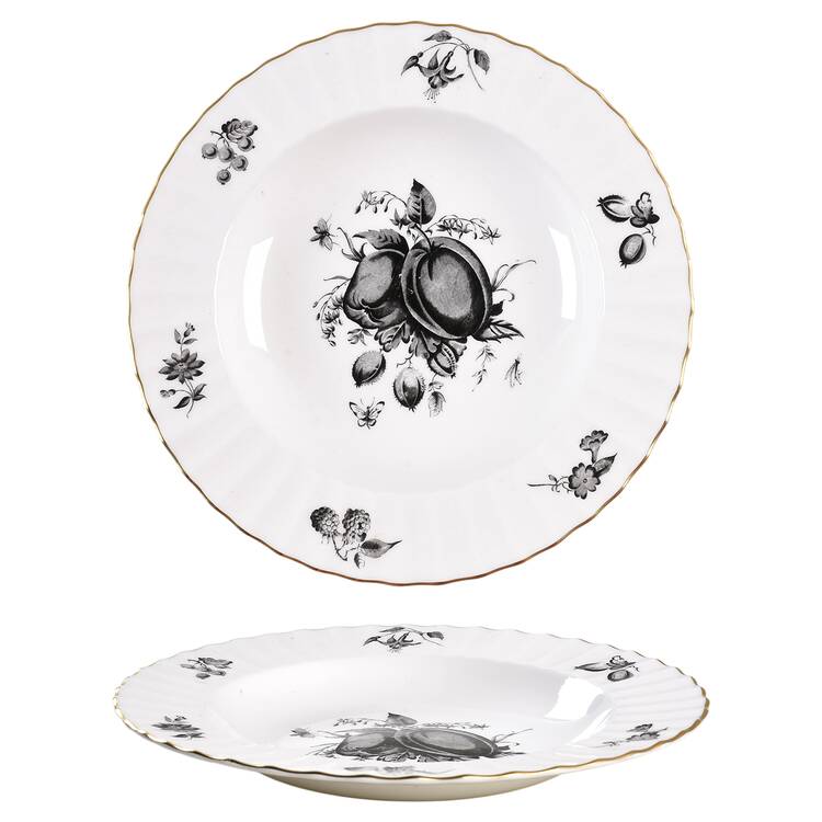 Z2820 (Warmstry Shape) Large Rim Soup Bowl