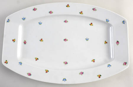 R1188 17" Oval Serving Platter