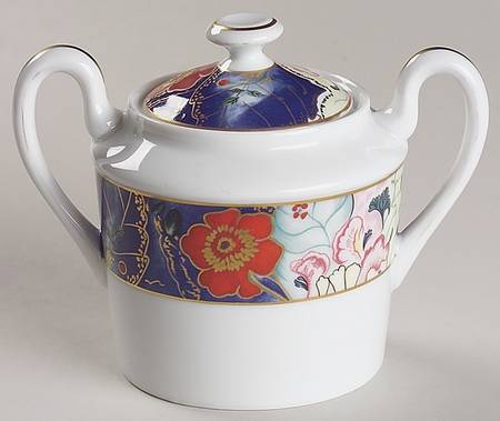 Jardin De Printemps Sugar Bowl & Lid