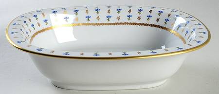 Vieux Nyon Nyon 9" Oval Vegetable Bowl