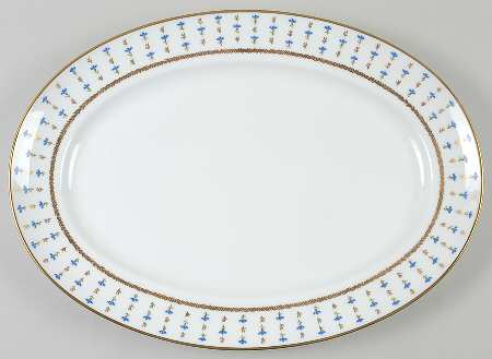 Vieux Nyon Nyon 16" Oval Serving Platter