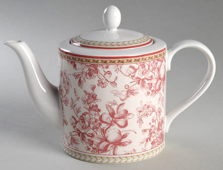 Provence Rouge Teapot & Lid