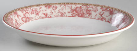 Provence Rouge 10" Oval Vegetable Bowl