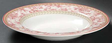 Provence Rouge Large Rim Soup Bowl
